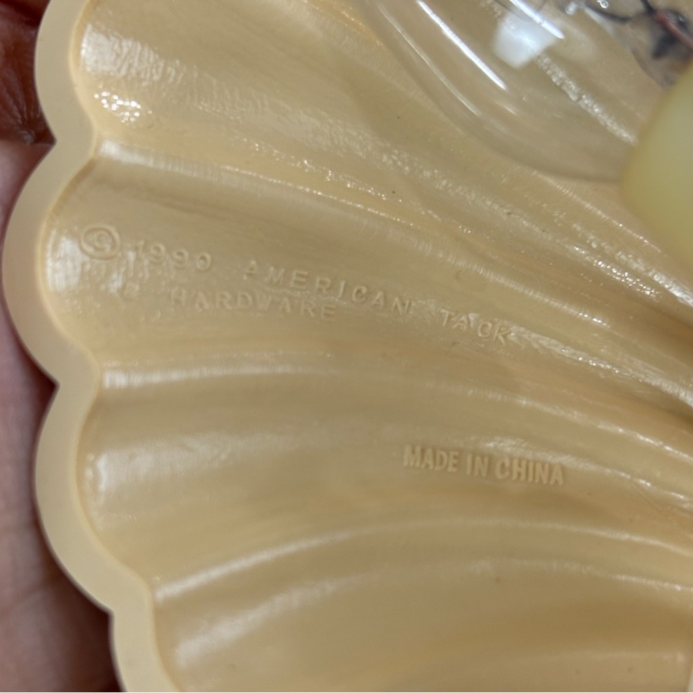 Sea shell shape mermaidcore VTG 90’s nightlight american tack hardware - Picture 12 of 13